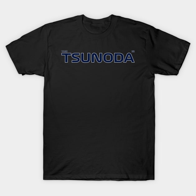 YUKI TSUNODA 2023 T-Shirt by SteamboatJoe